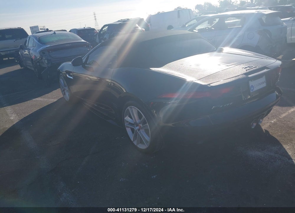 2016 JAGUAR F-TYPE S VIN: SAJWJ6FV9G8K26001