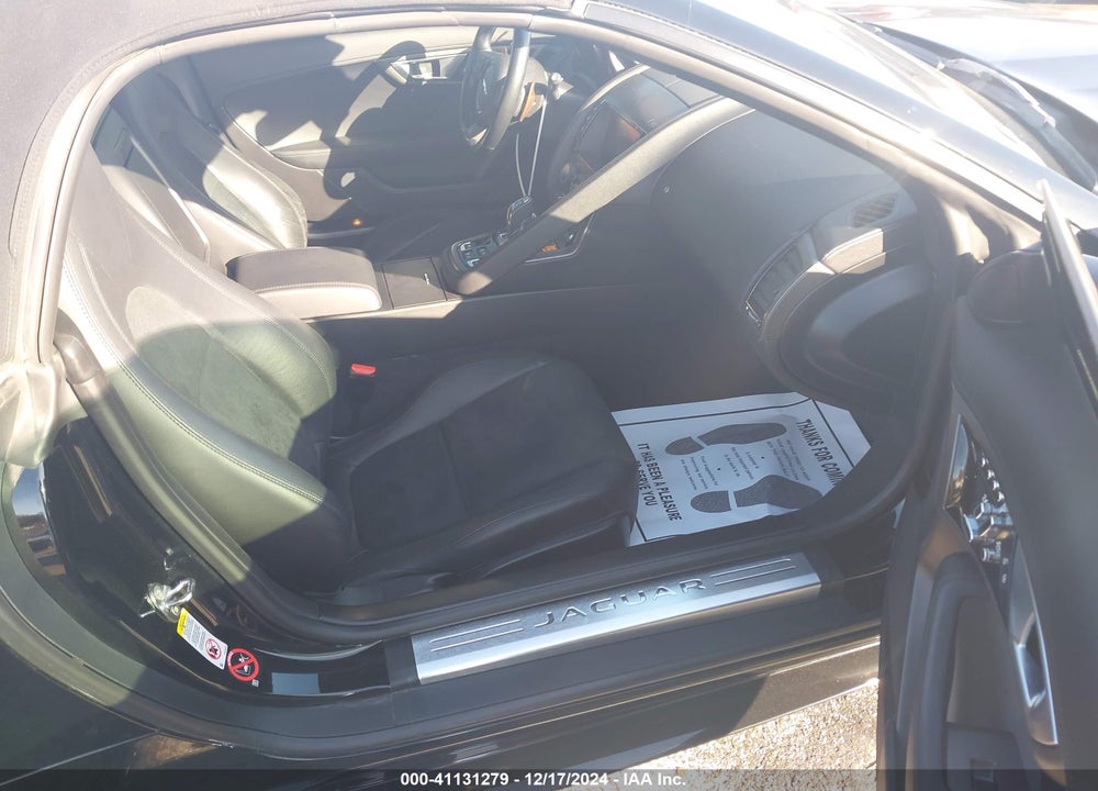 2016 JAGUAR F-TYPE S VIN: SAJWJ6FV9G8K26001