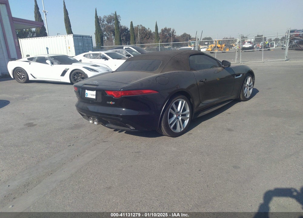 2016 JAGUAR F-TYPE S VIN: SAJWJ6FV9G8K26001