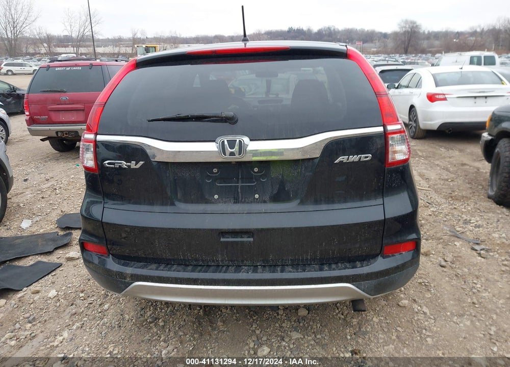 2016 HONDA CR-V EX VIN: 5J6RM4H52GL009756