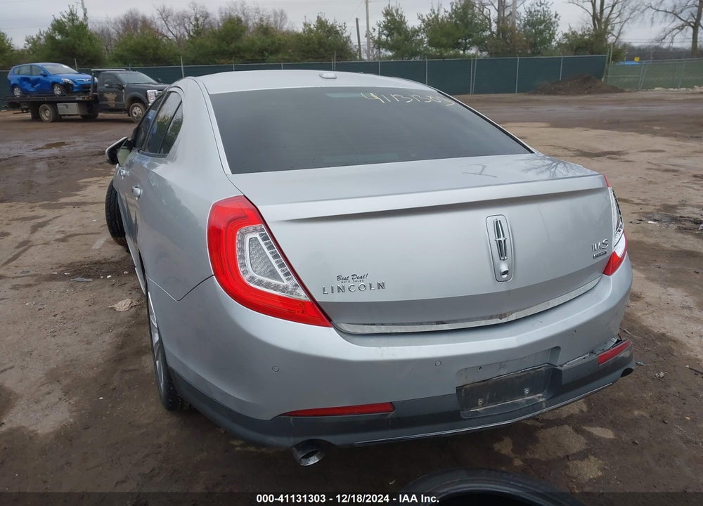 2013 LINCOLN MKS VIN: 1LNHL9FT9DG611640