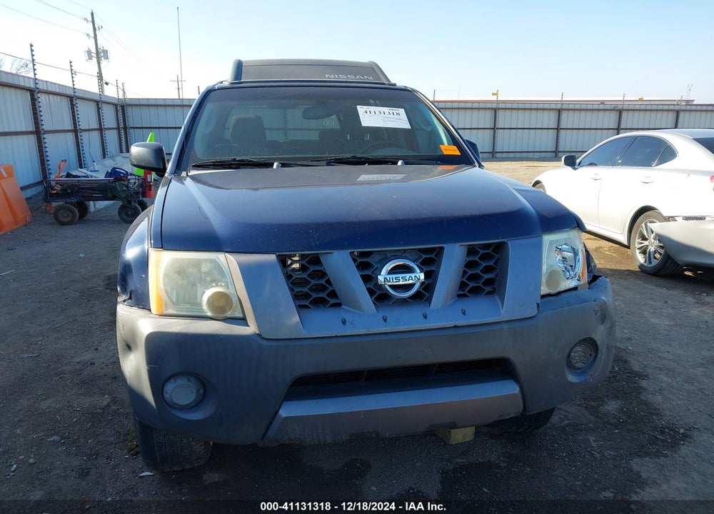 2006 NISSAN XTERRA S VIN: 5N1AN08U56C529475