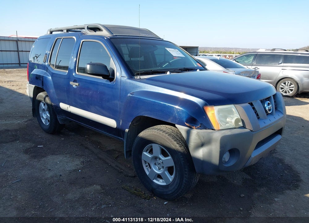 2006 NISSAN XTERRA S VIN: 5N1AN08U56C529475