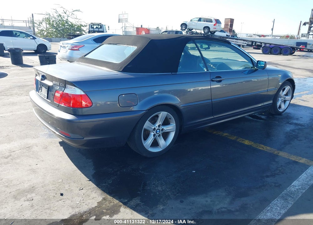 2006 BMW 325CI VIN: WBABW33436PX85778