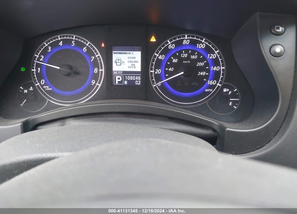 2012 INFINITI EX35 JOURNEY VIN: JN1AJ0HR0CM452602