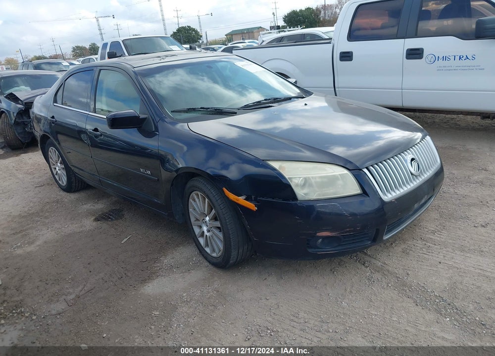 2008 MERCURY MILAN V6 PREMIER VIN: 3MEHM08118R654133