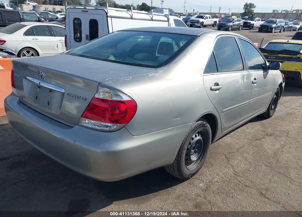 2005 TOYOTA CAMRY LE VIN: 4T1BE32K25U945165