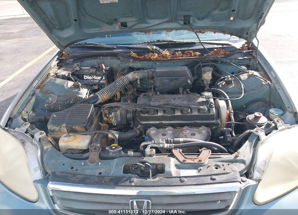 2000 HONDA CIVIC VALUE PACKAGE VIN: 2HGEJ6610YH557358