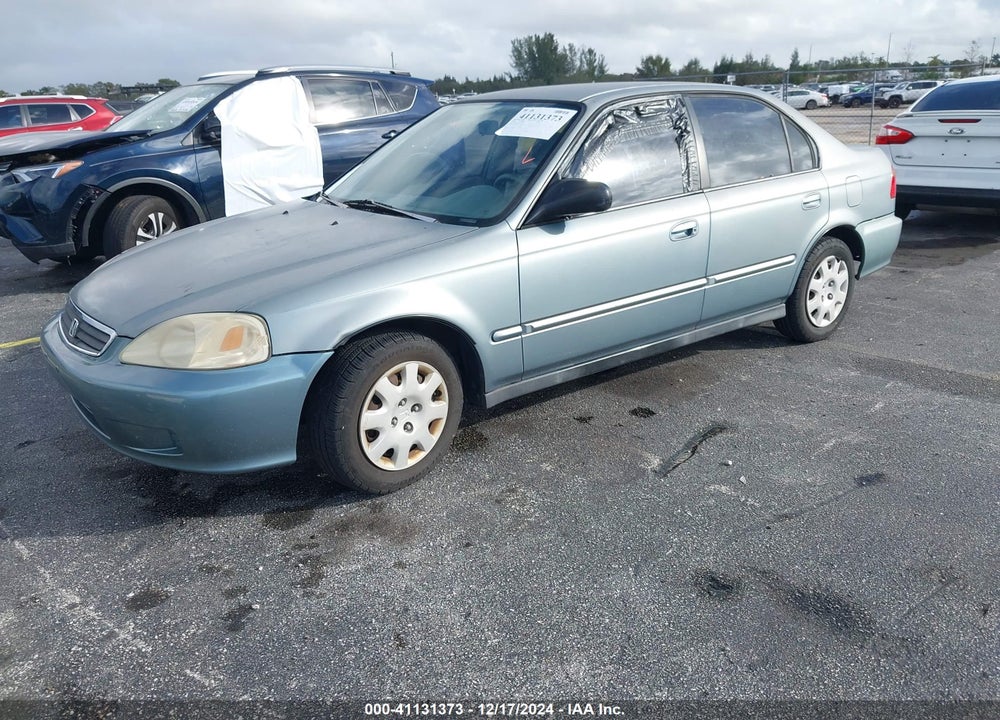 2000 HONDA CIVIC VALUE PACKAGE VIN: 2HGEJ6610YH557358