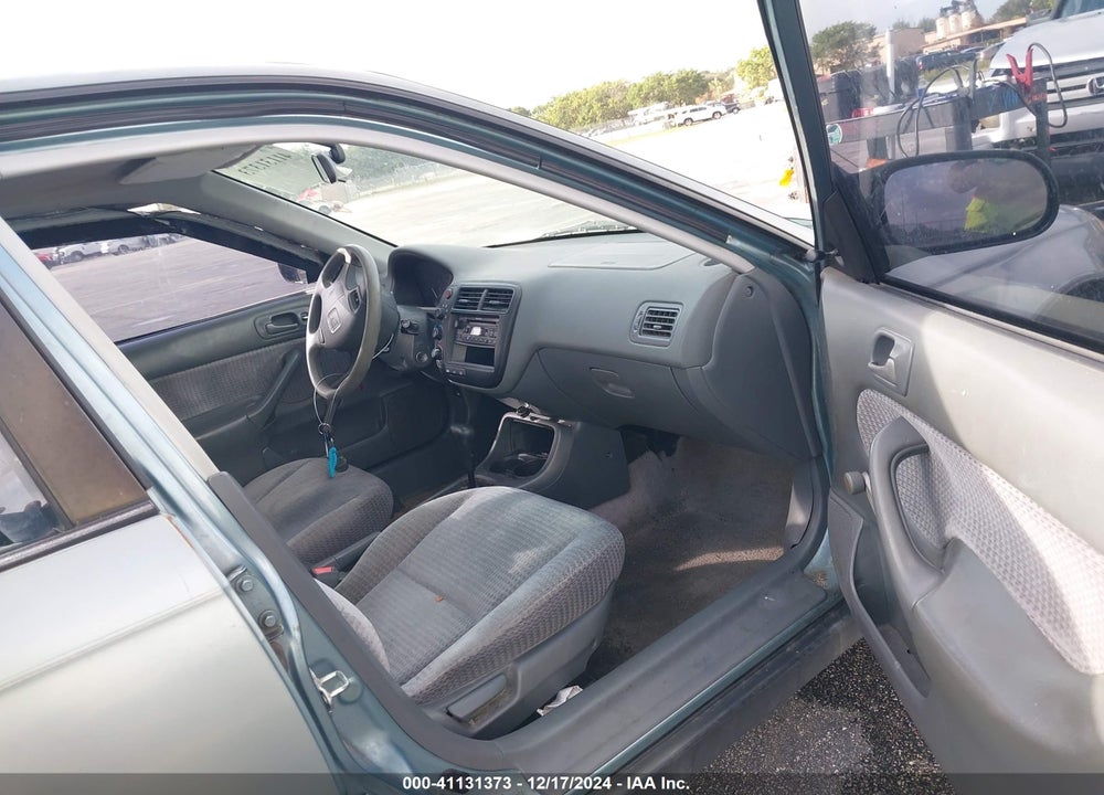 2000 HONDA CIVIC VALUE PACKAGE VIN: 2HGEJ6610YH557358