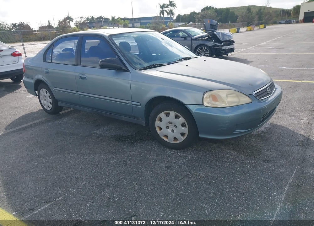 2000 HONDA CIVIC VALUE PACKAGE VIN: 2HGEJ6610YH557358