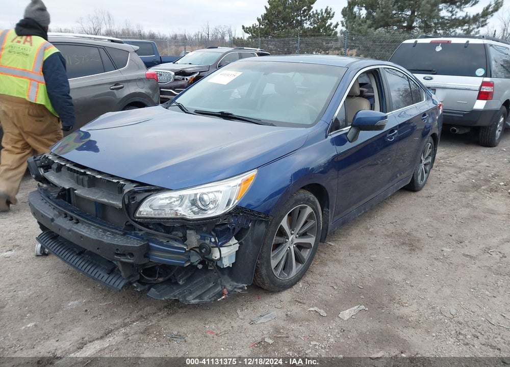 2016 SUBARU LEGACY 2.5I LIMITED VIN: 4S3BNBL67G3037447