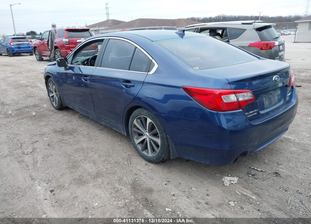 2016 SUBARU LEGACY 2.5I LIMITED VIN: 4S3BNBL67G3037447