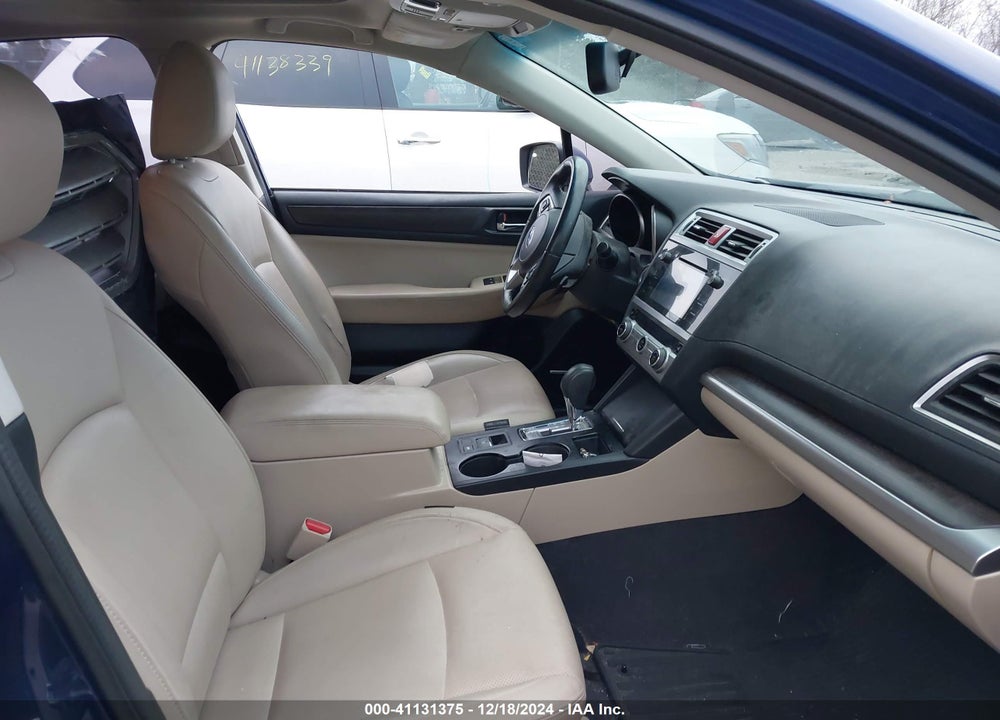 2016 SUBARU LEGACY 2.5I LIMITED VIN: 4S3BNBL67G3037447
