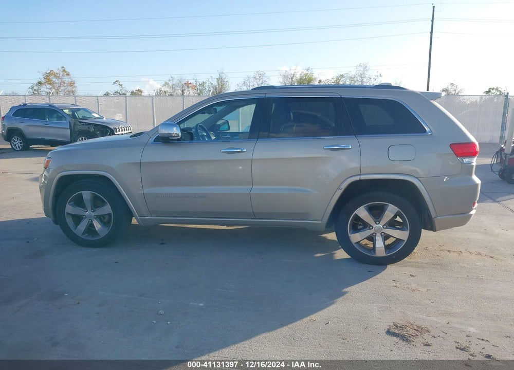 2014 JEEP GRAND CHEROKEE OVERLAND VIN: 1C4RJECG4EC464280
