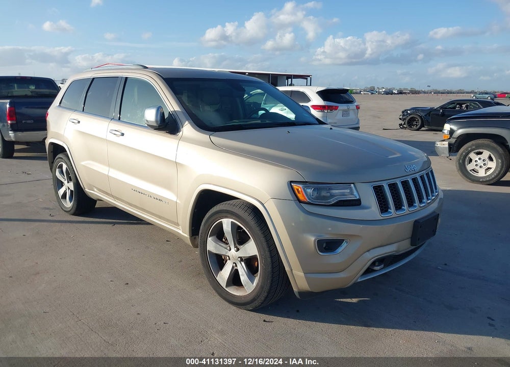 2014 JEEP GRAND CHEROKEE OVERLAND VIN: 1C4RJECG4EC464280