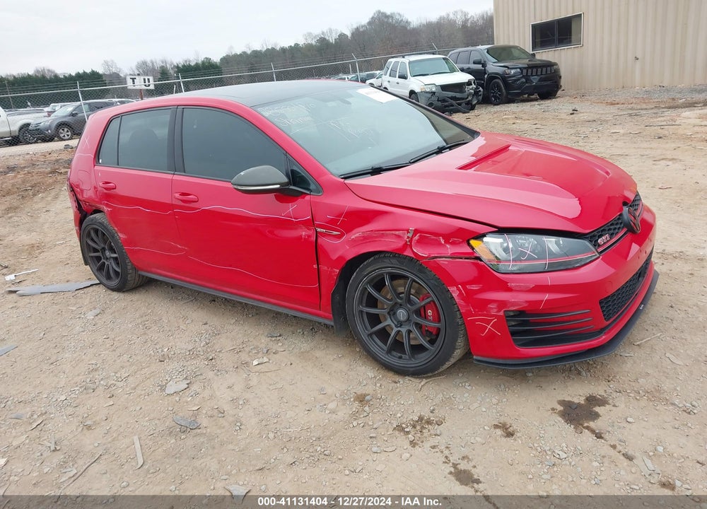 2017 VOLKSWAGEN GOLF GTI AUTOBAHN 4-DOOR/S 4-DOOR/SE 4-DOOR/SPORT 4-DOOR VIN: 3VW447AU4HM011573