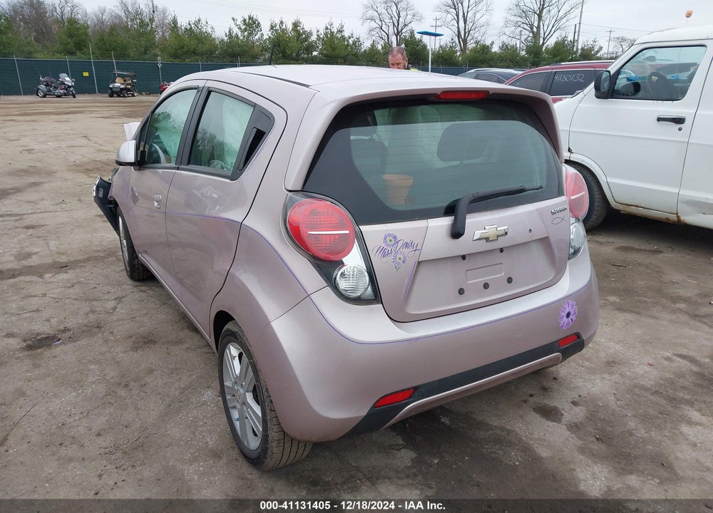 2013 CHEVROLET SPARK VIN: KL8CD6S99DC580104