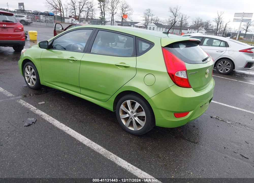 2012 HYUNDAI ACCENT SE VIN: KMHCU5AE5CU022934
