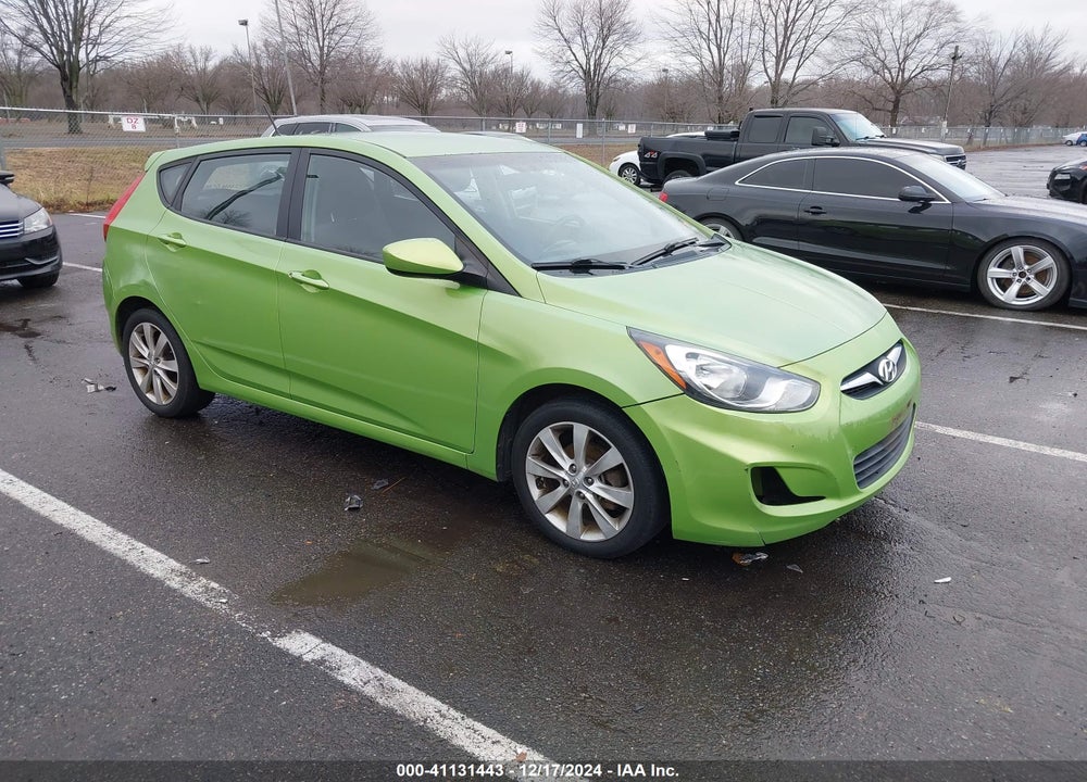 2012 HYUNDAI ACCENT SE VIN: KMHCU5AE5CU022934