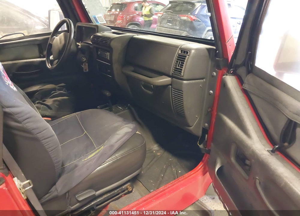 1999 JEEP WRANGLER SE VIN: 1J4FY29P3XP487026