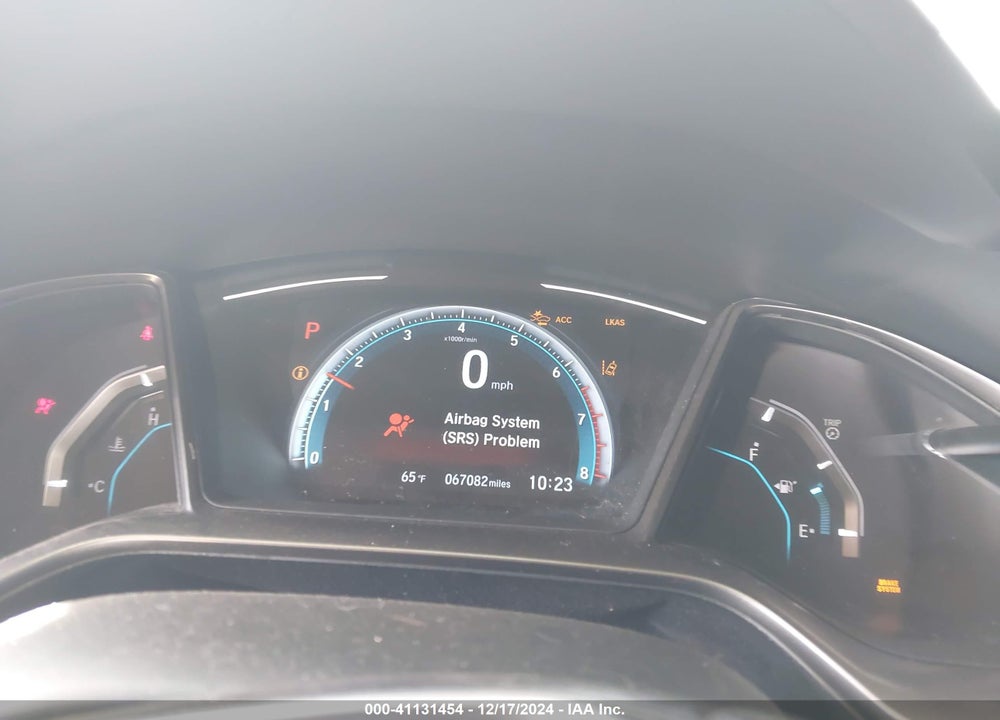 2019 HONDA CIVIC EX VIN: SHHFK7H69KU215658