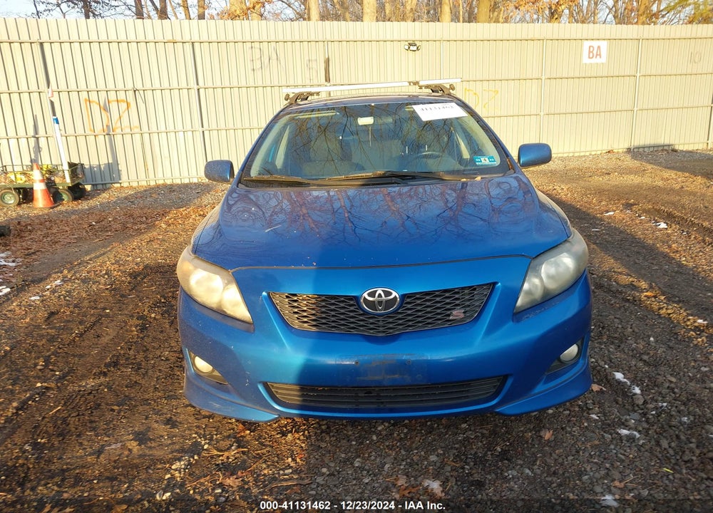 2009 TOYOTA COROLLA VIN: 2T1BU40EX9C165282