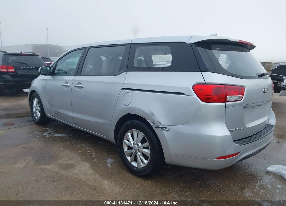 2016 KIA SEDONA L VIN: KNDMA5C16G6186117
