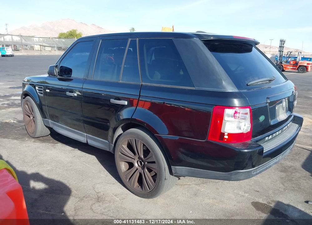 2009 LAND ROVER RANGE ROVER SPORT HSE VIN: SALSK25429A203384