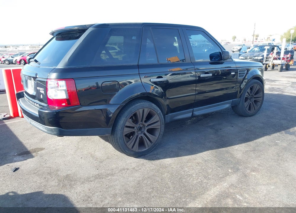 2009 LAND ROVER RANGE ROVER SPORT HSE VIN: SALSK25429A203384