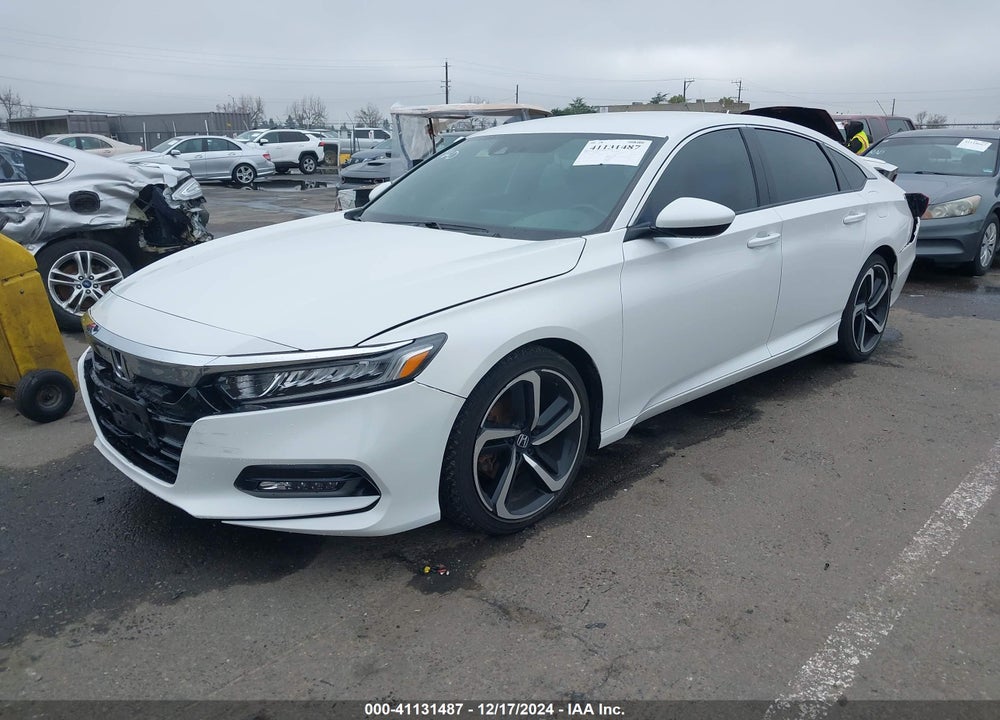 2019 HONDA ACCORD SPORT VIN: 1HGCV1F38KA173253