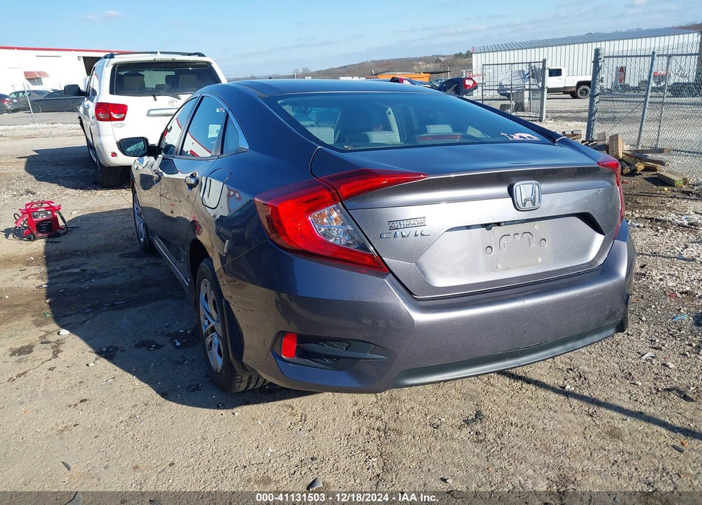 2016 HONDA CIVIC VIN: 19XFC2F59GE069349