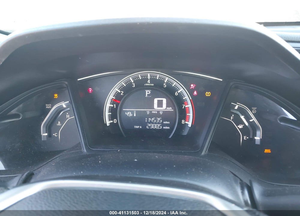 2016 HONDA CIVIC VIN: 19XFC2F59GE069349