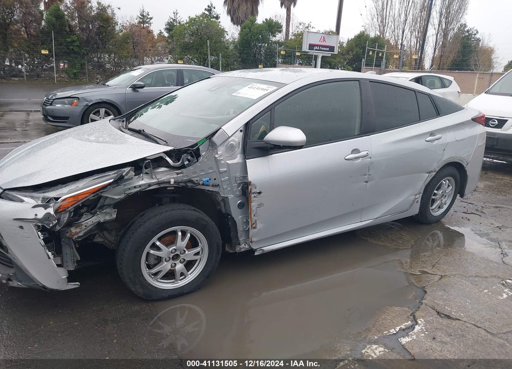 2021 TOYOTA PRIUS L ECO VIN: JTDKAMFU2M3149280