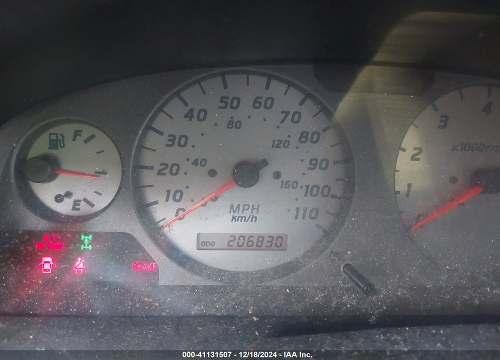 2001 NISSAN XTERRA SE VIN: 5N1ED28Y61C525060