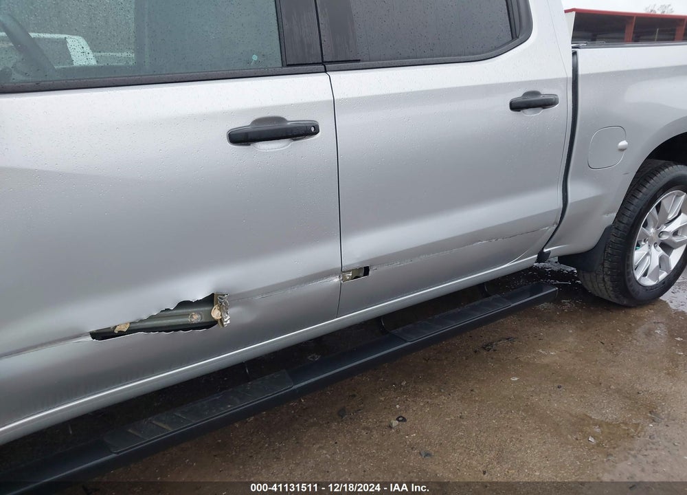 2022 CHEVROLET SILVERADO 1500 4WD SHORT BED CUSTOM VIN: 1GCPDBEK0NZ525815