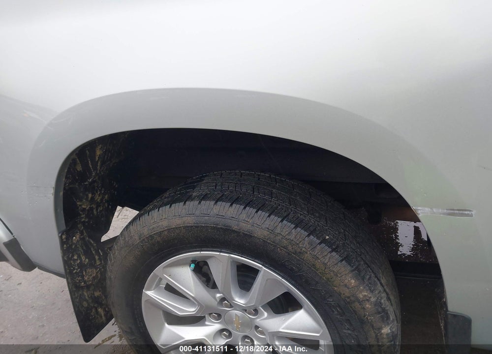 2022 CHEVROLET SILVERADO 1500 4WD SHORT BED CUSTOM VIN: 1GCPDBEK0NZ525815