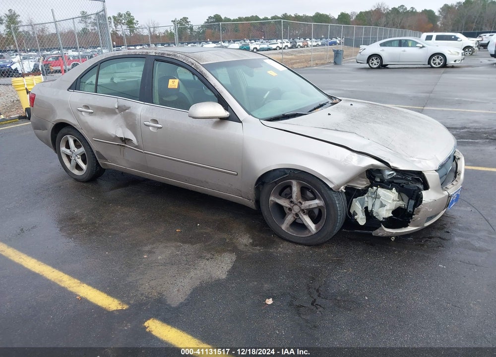 2006 HYUNDAI SONATA GLS V6/LX V6 VIN: 5NPEU46F76H069972
