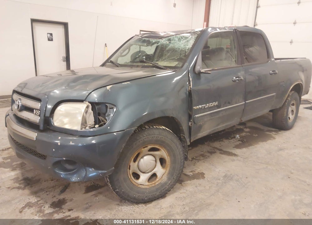 2005 TOYOTA TUNDRA SR5 V8 VIN: 5TBDT44165S501233