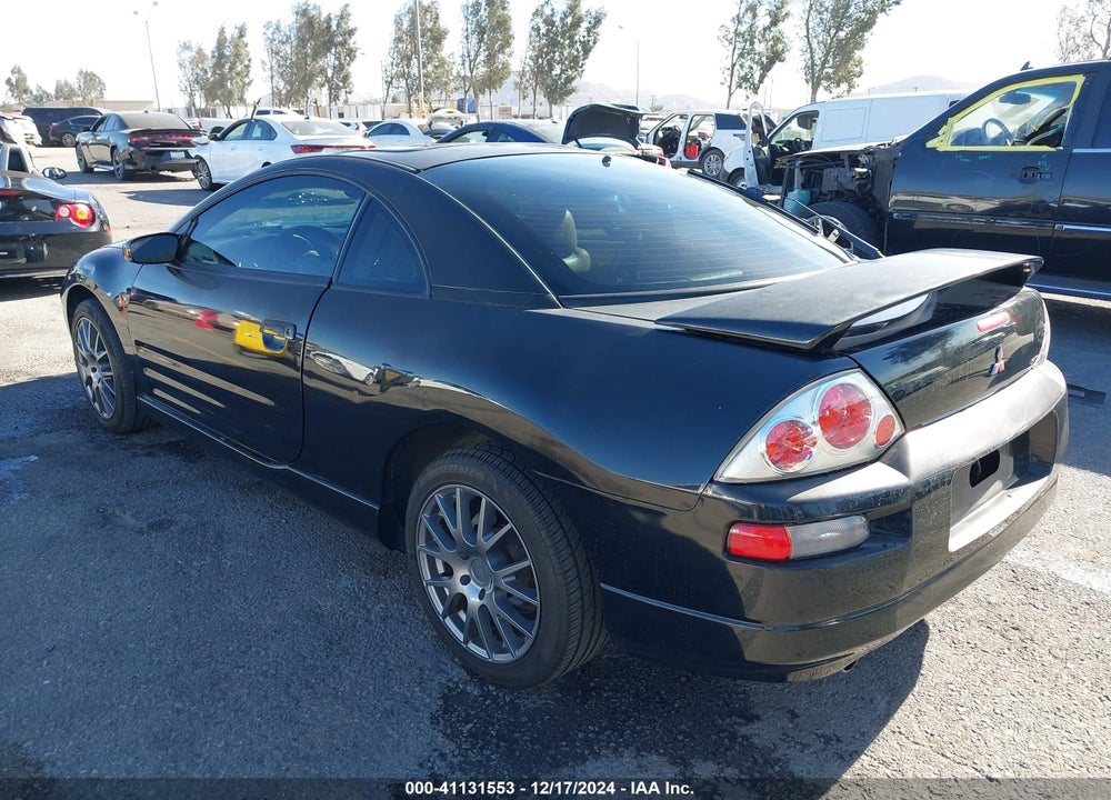 2000 MITSUBISHI ECLIPSE GT VIN: 4A3AC54L9YE175095