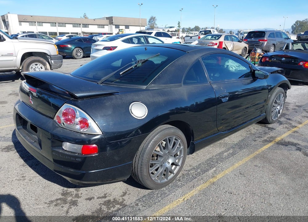 2000 MITSUBISHI ECLIPSE GT VIN: 4A3AC54L9YE175095