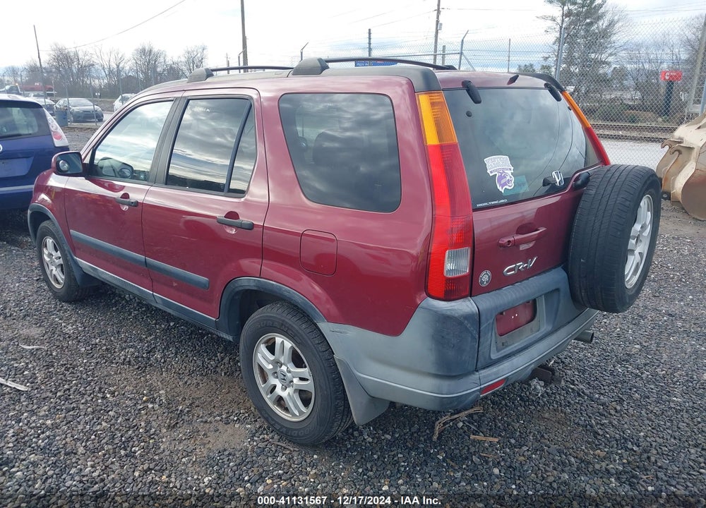 2002 HONDA CR-V EX VIN: JHLRD78882C056738