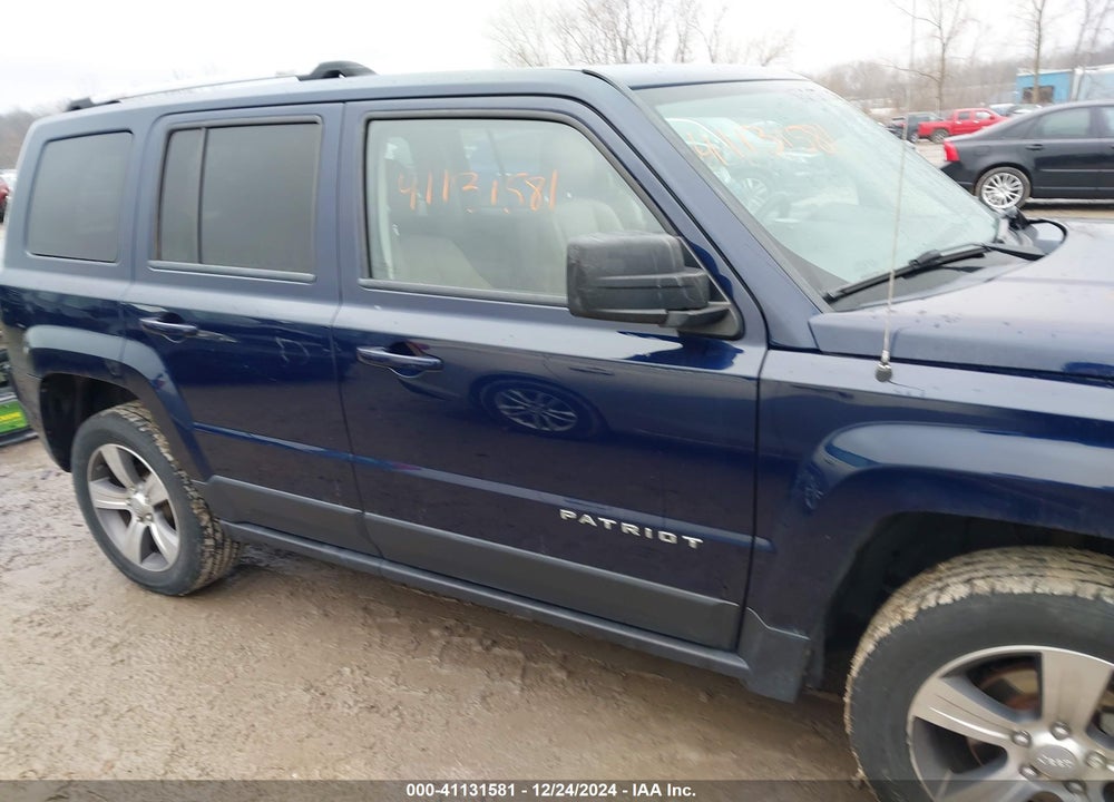 2016 JEEP PATRIOT HIGH ALTITUDE EDITION VIN: 1C4NJRFB4GD707749