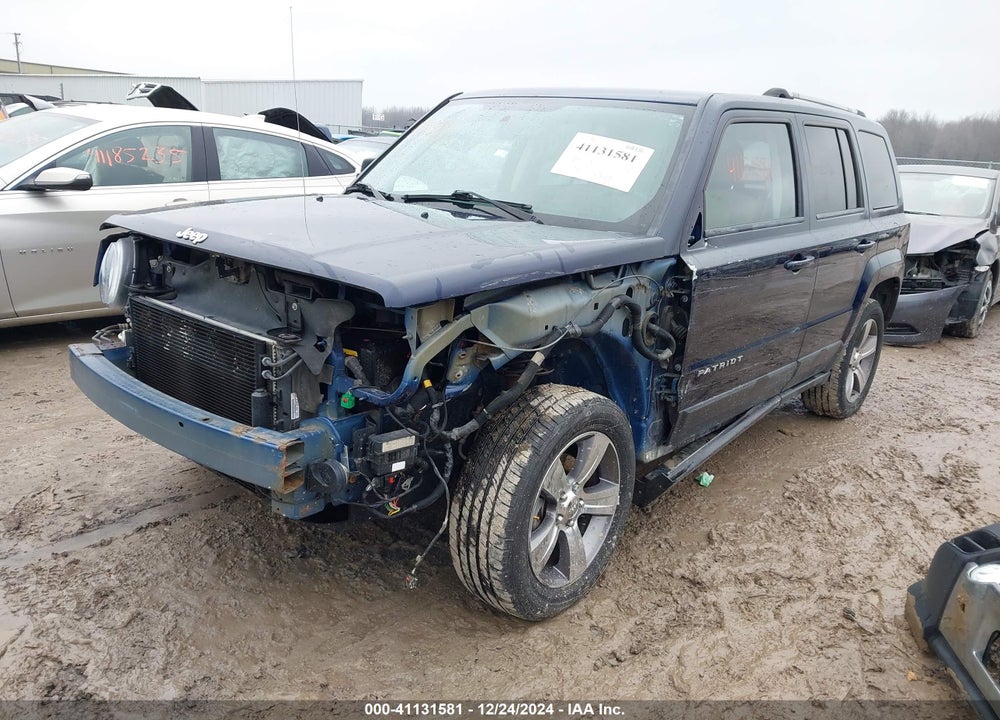 2016 JEEP PATRIOT HIGH ALTITUDE EDITION VIN: 1C4NJRFB4GD707749