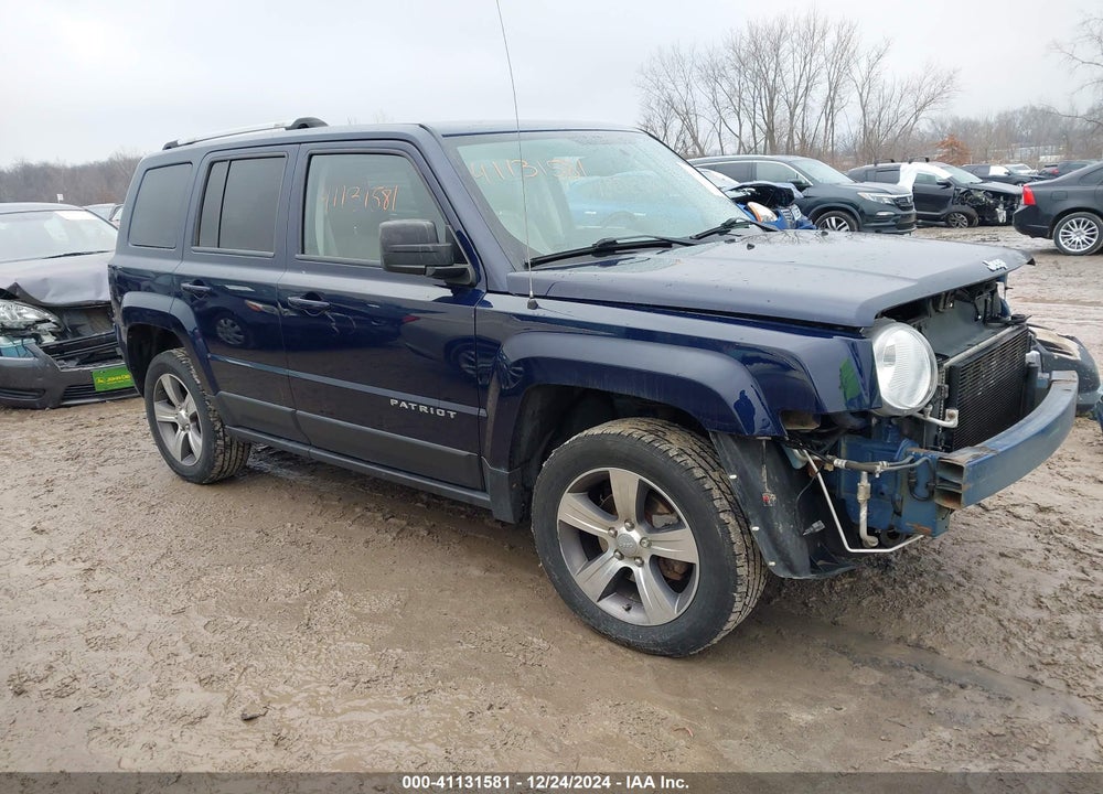 2016 JEEP PATRIOT HIGH ALTITUDE EDITION VIN: 1C4NJRFB4GD707749