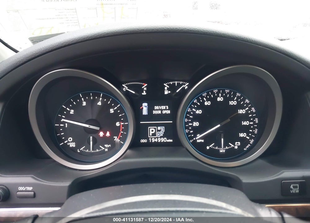 2013 TOYOTA LAND CRUISER V8 VIN: JTMHY7AJ8D4018370
