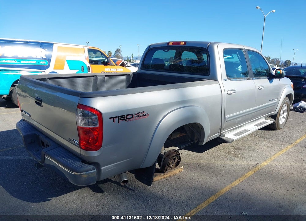 2006 TOYOTA TUNDRA SR5 V8 VIN: 5TBET34156S512546