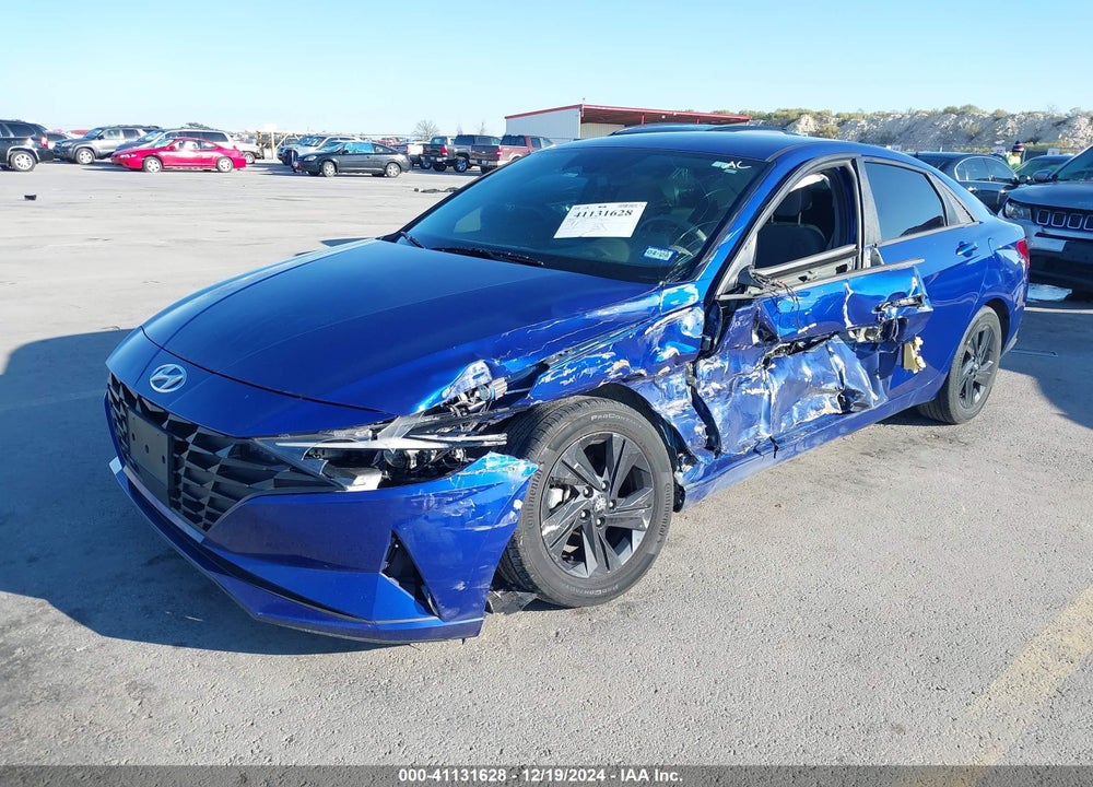2021 HYUNDAI ELANTRA VIN: 5NPLS4AG8MH032634