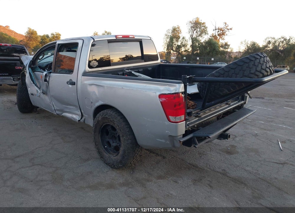 2008 NISSAN TITAN SE VIN: 1N6AA07D18N357354