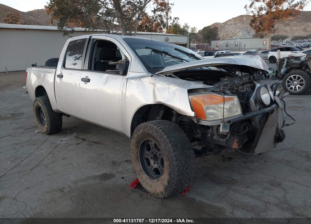 2008 NISSAN TITAN SE VIN: 1N6AA07D18N357354